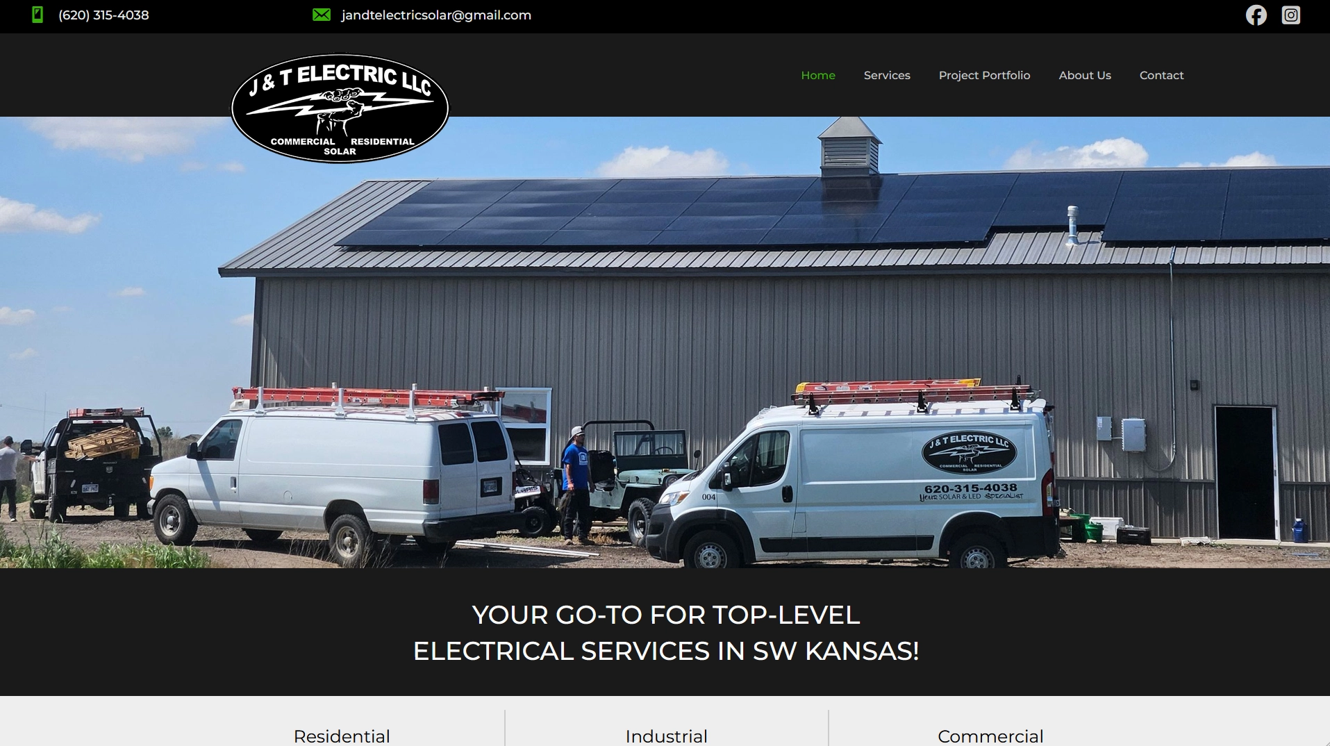 J and T Electric LLC. Garden City KS